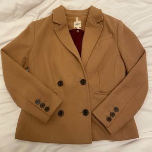 Lands End Canvas 100% wool pea coat